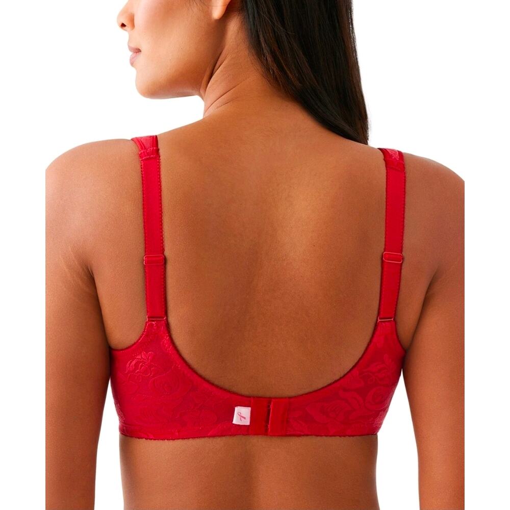 Wacoal 85567 Awareness Full Coverage Unlined Underwire Bra US Size 36G Red new - Picture 2 of 7